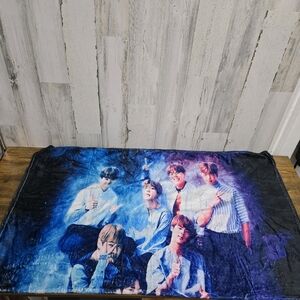 BTS Army Kpop Graphic Throw Blanket 50X40